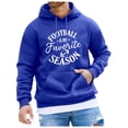 thumbnail image 1 of JHLZHS Sweat à Capuche Graphique pour Hommes, Mode Sportive Rugby Imprimé, Pull à Manches Longues, Chandail en Molleton Décontracté Texturé, Chandails en Molleton pour Hommes, 1 of 4