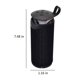 thumbnail image 3 of Altavoces Bluetooth, emparejamiento estéreo inalámbrico, altavoz portátil con sonido envolvente HD para exteriores, camping, playa, deportes, piscina y ducha., 3 of 8
