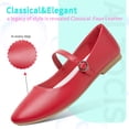 thumbnail image 3 of FUTINA Mary Jane Shoes(Red US7), 3 of 5