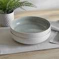 thumbnail image 5 of Sango Resona Moss/Cream 10" Large Ceramic Serving Bowl (Set of 2), 64.25 oz, 5 of 7