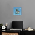 thumbnail image 3 of Hanging Floral Sneakers Canvas Urban Art Prints by Notoriart, Gallery Wrapped, 12" x 12", 3 of 7