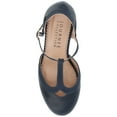 thumbnail image 5 of Journee Womens Olina Round Toe High Block Heel Pumps, Widths Available, 5 of 10
