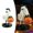 Look Dirty, variant on Spooky Witch Pumpkin Resin Figurine Statue, Dual Use Halloween Christmas Tabletop Decor, Fall Seasonal Mini Resin Craft Ornament for Tiered Tray, Mantel, Shelf, Indoor Home Party Centerpiece B