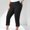 Black, variant on IDALL Capri Pants for Women Yoga Pants Women Leggings for Women High Waisted Pants Leggings For Women Plus Size Lace Yoga Pants Breathable For Summer Running/Workout (L 5XL) Women'S Pants Black L
