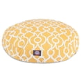 thumbnail image 1 of Majestic Pet Athens Agrumes Grand Lit Rond pour Animaux de Compagnie, 1 of 4