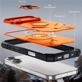 thumbnail image 5 of Military Grade Shockproof Case for iPhone 17, Built-in N52 Magnetic Ring, Slide Camera Lens Cover, Rugged Heavy Duty Protective Phone Case, 5 of 8