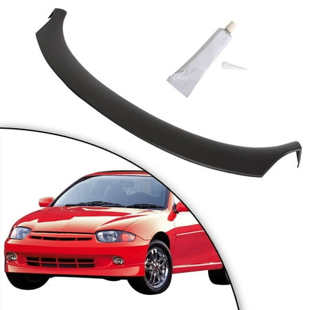 KOJEM Molded Dash Cap Cover Fit for 1995-2005 Chevrolet Cavalier Glue-in Black Overlay Dashboard
