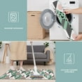 thumbnail image 6 of Green Pink Geometric Pattern Kitchen Rugs Sets Of 3,Kitchen Runner Rugs Non Skid Washable,Decorative Kitchen Floor Mats for Kitchen,Sink,Laundry,17"x30"+ 17"x47" + 17"x59", 6 of 6