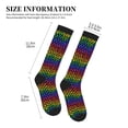thumbnail image 4 of Pofeuu Dragon Scales Print Compression Socks for Women & Men Circulation - Best Support for Nurses,Running,Athletic,Sports, 4 of 7