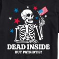 thumbnail image 3 of Instant Message - Dead Inside Patriotic - Men's Short Sleeve Graphic T-Shirt, 3 of 6