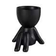 thumbnail image 2 of YAOMOBB Indoor Plant Decoration Pot Creative Craft Desktop Vase Container Small Figure Potted Plant Pot Mini Human Shaped Ceramic Flower Pot, 2 of 7
