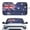 British Flag Pattern, variant on Funny Black Cats Foldable Windshield Sun Shade for Car for Trucks Car Windshield UV Reflective Sunscreen Car Windshield Front Sun Shade Automotive Window Shades