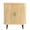 Natural, variant on Tcbosik Wine Bar Cabinet with 2 Doors, Coffee Bar Cabinet with Glass Holders and 8 Grid Wine Rack, Farmhouse Buffet Sideboard with Adjustable Shelves for Kitchen, Dining Room, Living Room, Black