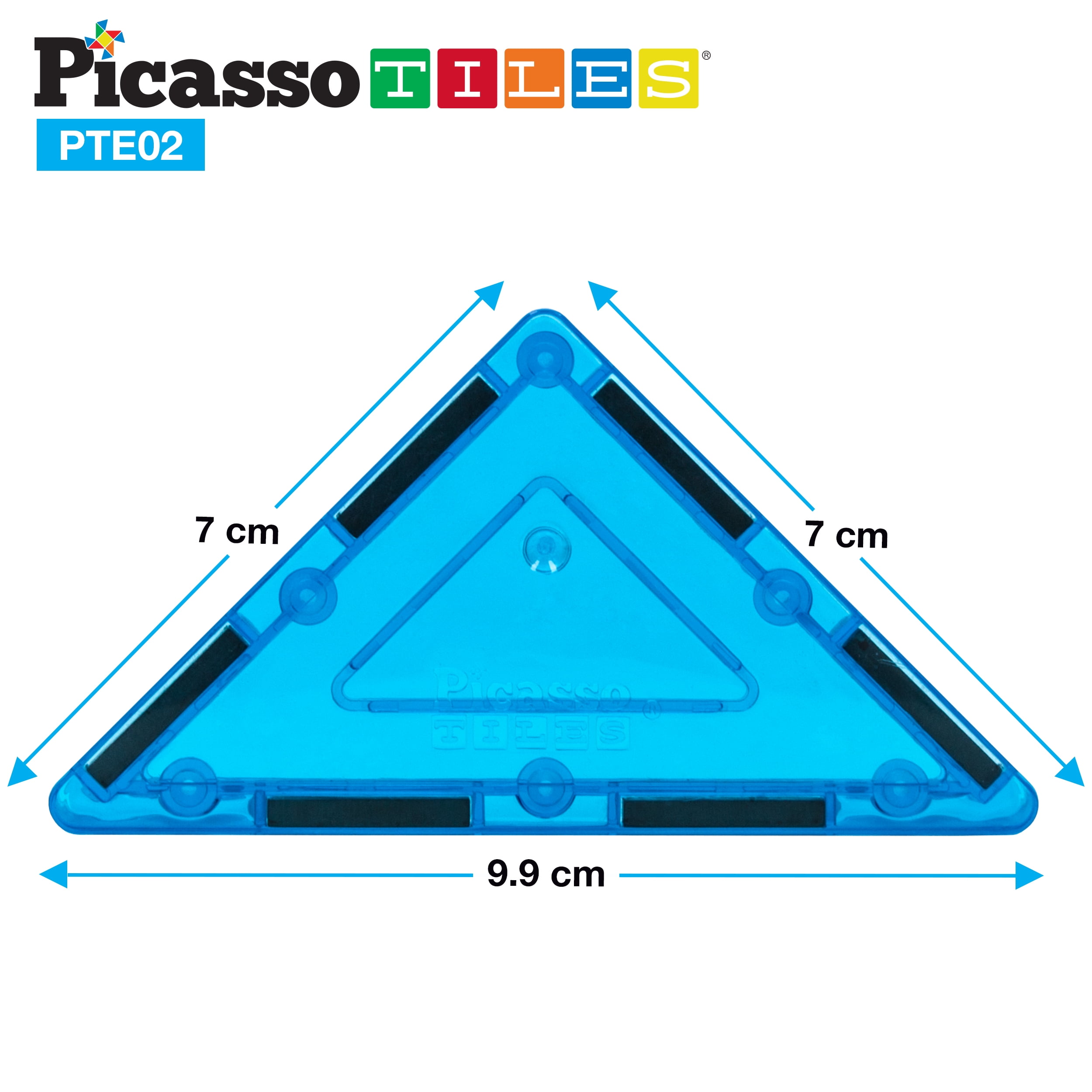 magnetic tiles playset