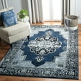 thumbnail image 2 of SAFAVIEH Vintage Hamadan Tahnee Oriental Area Rug, Blue/Grey, 2'7" x 5', 2 of 7