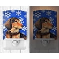 thumbnail image 2 of Carolines Treasures LH9301CNL Dachshund Winter Snowflakes Holiday Ceramic Night Light, 2 of 2