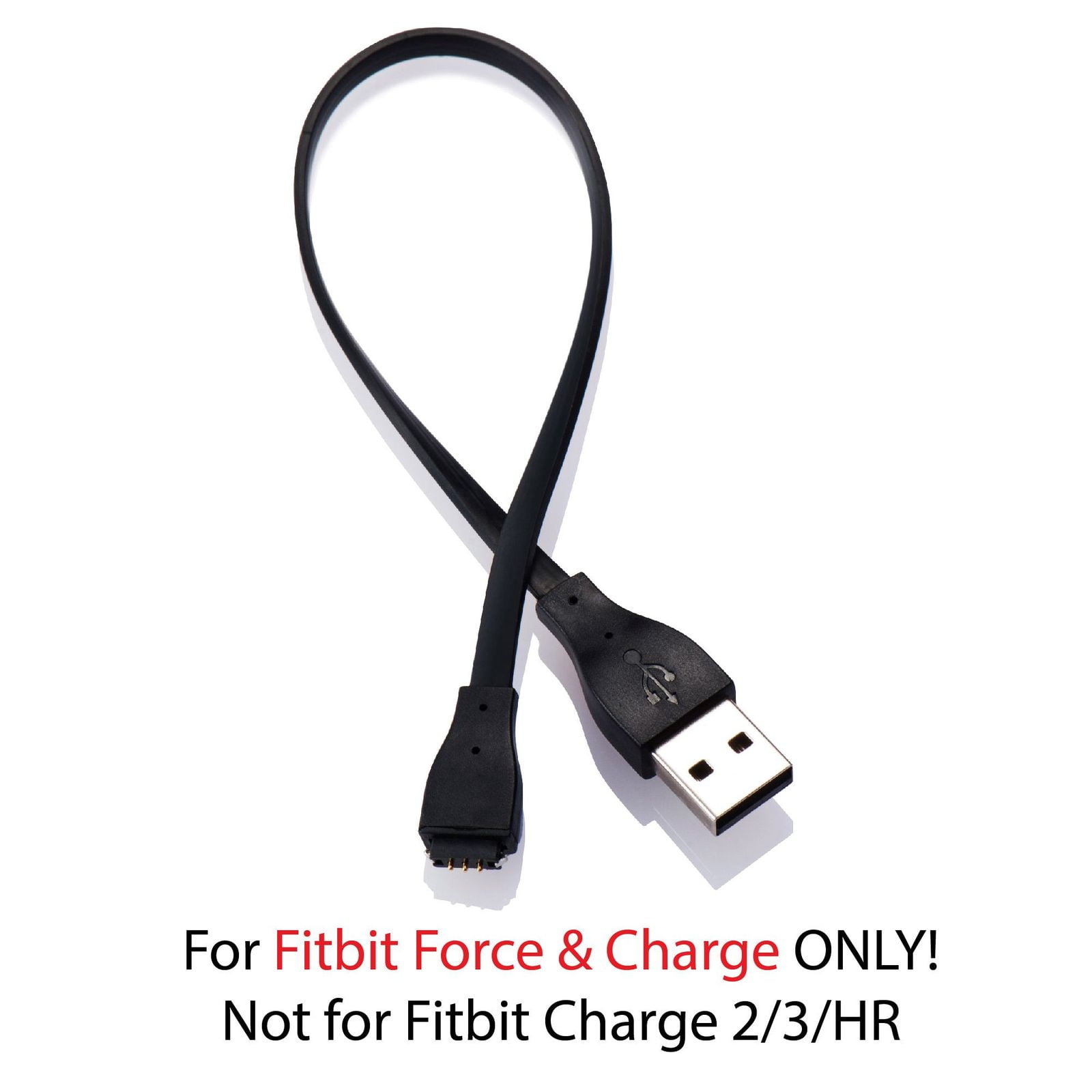 3x USB Power Charging Cable Cord Replacement for Fitbit Force Wrist Band Charger 