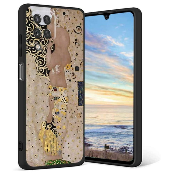 Art-Nature-Painting-3 Phone Case, Degined for Samsung Galaxy A12 Case Men Women, Flexible Silicone Shockproof Case for Samsung Galaxy A12
