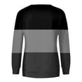 thumbnail image 4 of MASRIN Womens Plus Size Tops For Fall Long Sleeve Shirts for Women, Women's 2024 Fall Fashion Casual Crewneck Sweatshirts Loose Fit Comfy Soft Jumper Tops Crew Neck Sweatshirts Women Oversized, 4 of 5