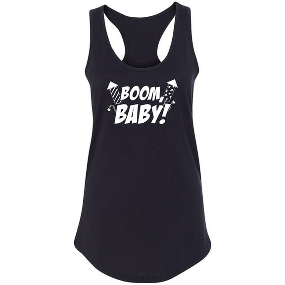 Boom, Baby! Racerback Tank