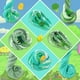 thumbnail image 5 of Slime Kit LAWOHO Gradient Green Cloud Butter Clear 360 ml x6, 5 of 8