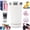 White, variant on 2-in-1 Bluetooth Speaker Beer Mug with Bottle Opener, 16oz Double Wall Vacuum Insulated Stainless Steel Tumbler, Detachable Wireless Audio Cup for Car, Travel, Party (Pink)