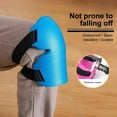 thumbnail image 2 of Hyasfey Gardening Knee Pads for Women Men Foam Knee Protectors Knee Protection Pad with Adjustable Straps for Gardening Roofing, 2 of 6