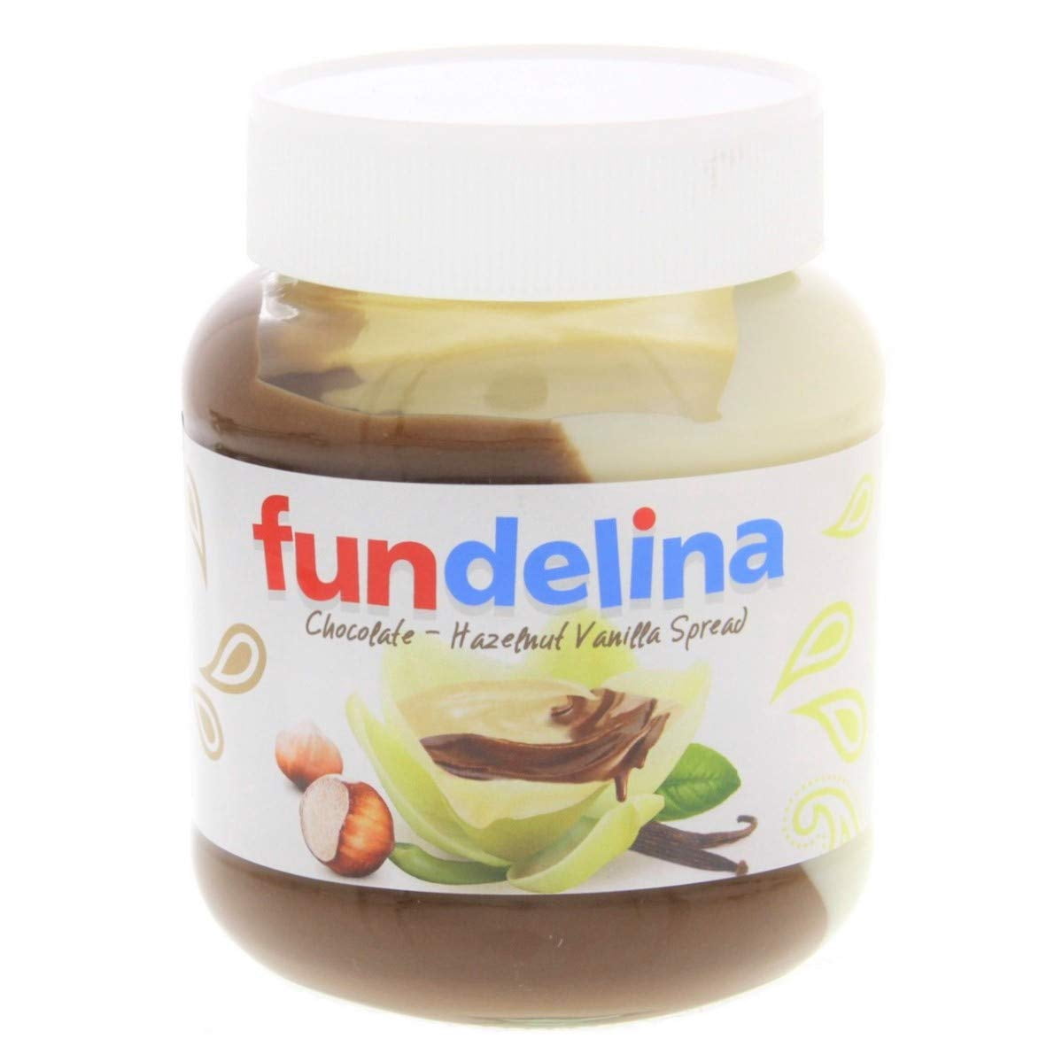 Fundelina Hazelnut Spread Variety Pack - Chocolate Hazelnut Banana, Vanilla, and Strawberry Spread