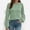 Green, variant on BAODANN Womens Tops Ladies Tops Lace Long Sleeve Crew Neck Pleated Shirt Long Sleeve Tops Women Womens Athletic Shirts Short Sleeve for Women Long Sleeve Shirt for Women Short Sleeve Woman S Workout