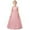 Pink, variant on CAIXIA Flower Girl Dresses For GirlsElegant Girls Dress for and Daily Wear Stylish Comfortable Round Neck Design for Young Fashionistas,White,7-8 Years