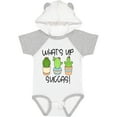 thumbnail image 3 of Inktastic What's Up Succas Funny Cacti Plants Boys or Girls Baby Bodysuit, 3 of 5