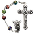 thumbnail image 1 of Women's Medium Multi Colored Catholic Rosary Beads, Glass beads, 1 of 4