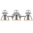 thumbnail image 4 of Yep by Golden Lighting Duncan 3-light Vanity in Pewter, 4 of 4