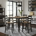 thumbnail image 6 of Ashley Furniture Gesthaven Brown Counter Height Dining Table Set - Set of 5, 6 of 12