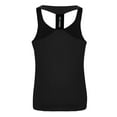 thumbnail image 7 of WAVSUF Summer Solid Color Tank Tops for Men Bodybuilding Sleeveles Vest Round Neck Pullover Black Size 3XL, 7 of 7