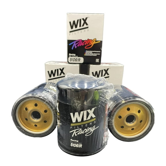 Oil Filter Replace GMC 25013454, Pack of 3 51061R Wix Racing