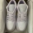 thumbnail image 1 of Ni - ke Ni - ke Wmns Air Jordan 1 Low Barely Grape Purple Lemon AJ1 DC0774-501 Size 8.5 7Y, 1 of 5