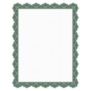 Optima Certificates with Seals, 25ct, Green