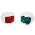 thumbnail image 2 of Navigation Signal Light, Weatherproof 2PCS Boat Side Light PC Red Green Lighting  For Speed Skating Cars White,Black, 2 of 8