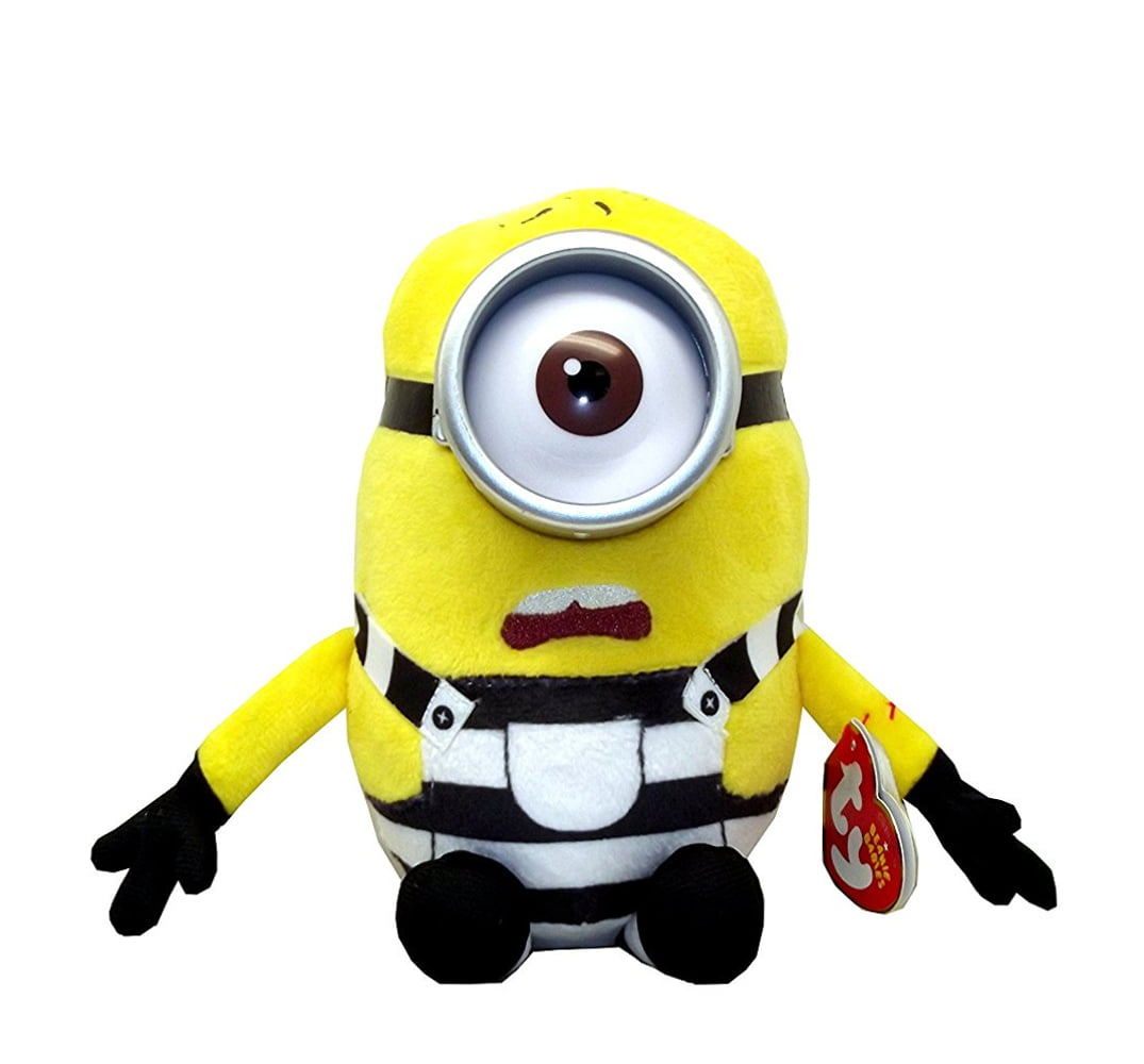 The Minions Ty Beanie Baby Babies MEL Despicable Me 7 Inch NEW 