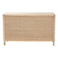 thumbnail image 6 of bali & pari Lanica Japandi Dresser, 6-Drawer, Sun-Bleached Rattan, 6 of 11
