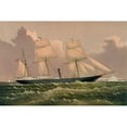 thumbnail image 3 of Unknown 14x11 Black Modern Framed Museum Art Print Titled - Yacht Jeannette, 1881, 3 of 5