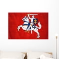 thumbnail image 1 of Knight Flag Wall Mural by Wallmonkeys Peel and Stick Graphic (36 in W x 24 in H) WM312876, 1 of 4