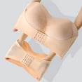 thumbnail image 7 of UngA Women's Comfort Revolution Wireless Bra, Full-Coverage Wirefree Best Wireless Bras for Women With Support Beige,5XL, 7 of 7