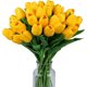 thumbnail image 1 of 15 tulipanes artificiales de seda de tacto real para decoración del hogar, Día de la Madre, primavera, boda, ramos, arreglos florales., 1 of 8