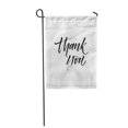 thumbnail image 1 of JSDART Script Thank You Ink Modern Brush Calligraphy White Text Hand Pen Saying Alphabet Garden Flag Decorative Flag House Banner 28x40 inch, 1 of 1