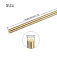 thumbnail image 2 of 8mm x 450mm Brass Round Rod, Metal Solid Shaft Rods Lathe Bar, 2 of 5