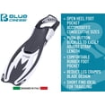 thumbnail image 4 of Aletas de talón abierto para niños Cressi Rocks ajustables S/M, 4 of 7