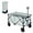 Gray, variant on Folding Wagon Cart – Collapsible Garden Wagon with Adjustable Handle & Universal Wheels – Heavy Duty Folding Utility Cart for Agricultural Material, Toys, Groceries – Load Capacity up to 180Lbs