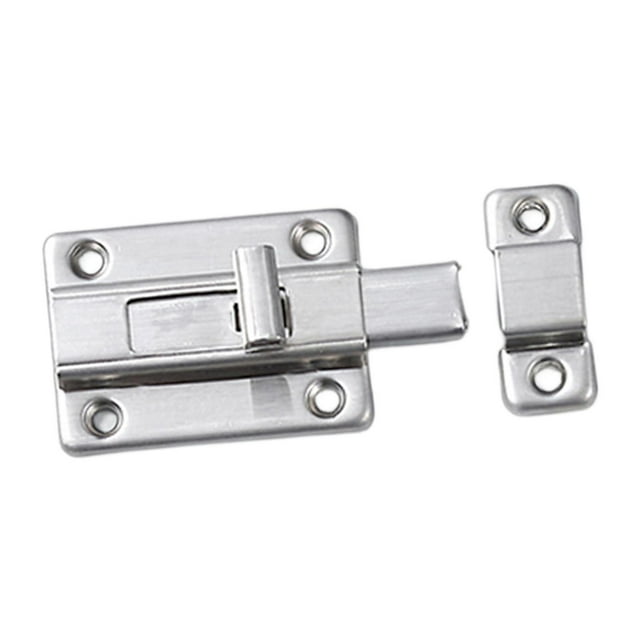 Cerradura de pestillo deslizante, pestillo de puerta, cerradura de seguridad de puerta engrosada, cerradura deslizante 2 pulgadas